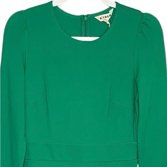 Boden Sabrina Ponte Knit Dress Veridian Green NWT - Picture 4 of 14